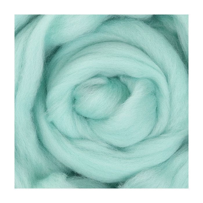 dyed wool sliver