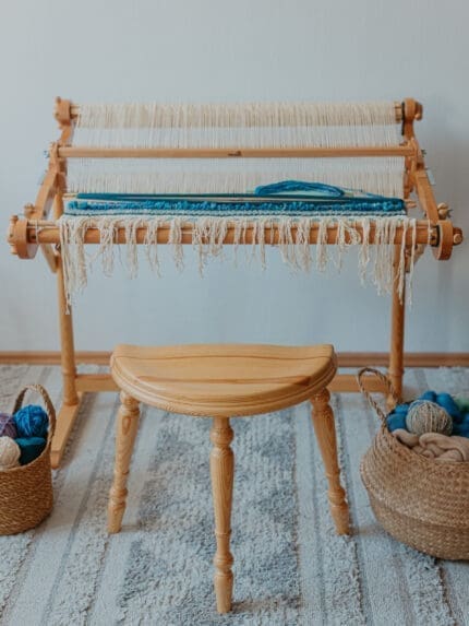 Kromski spinning stool