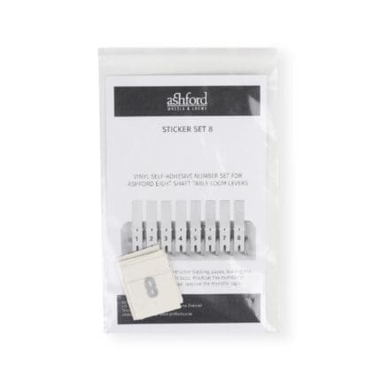 Ashford 8 shaft loom stickers