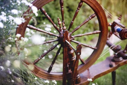 Kromski Symphony spinning wheel