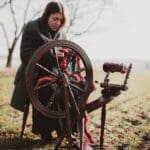 The Interlude Spinning Wheel | Mid-Size Saxony Single-Treadle